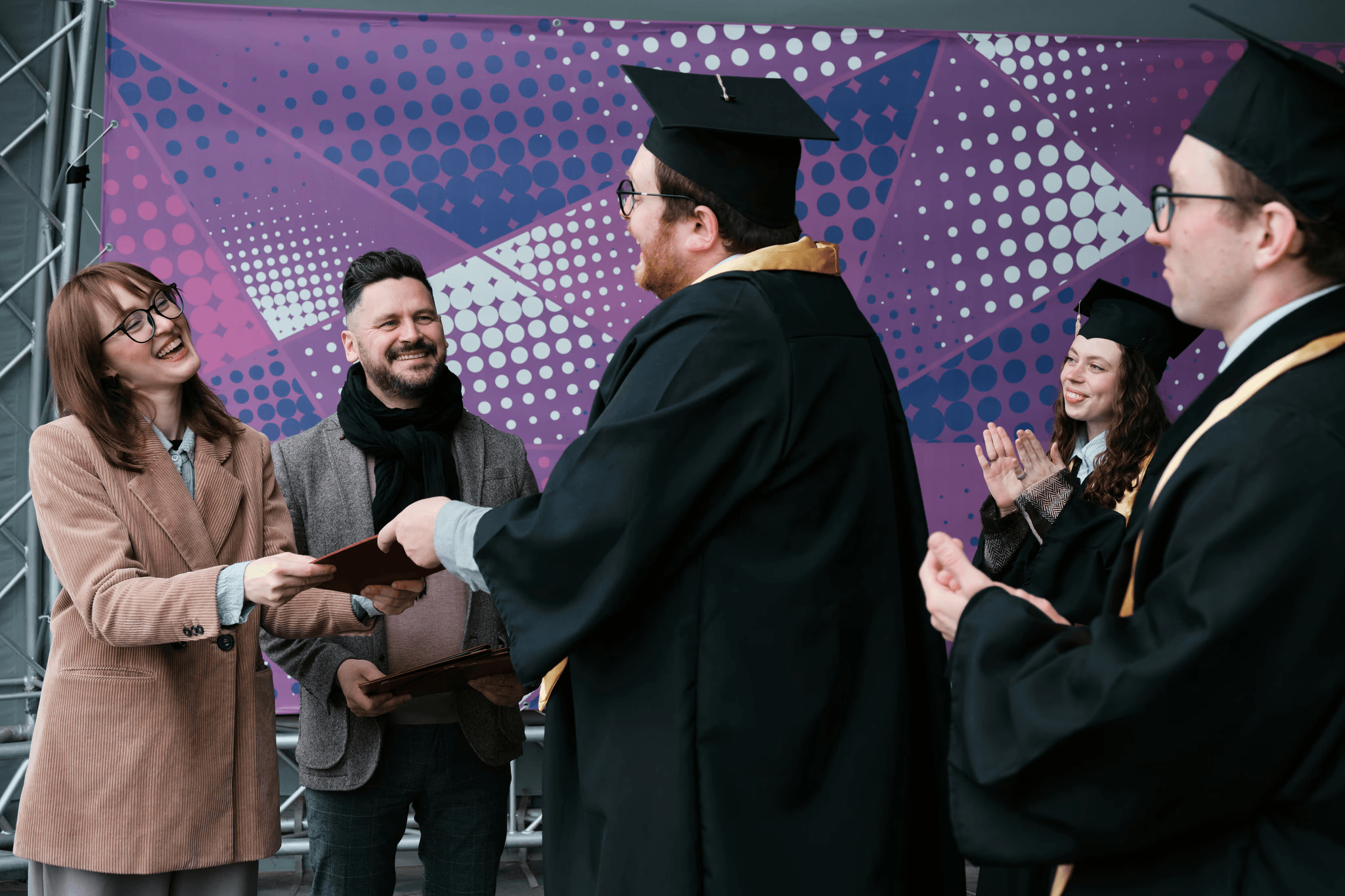 Alumni Homecoming Weekend: Reunion and networking events with past graduates.